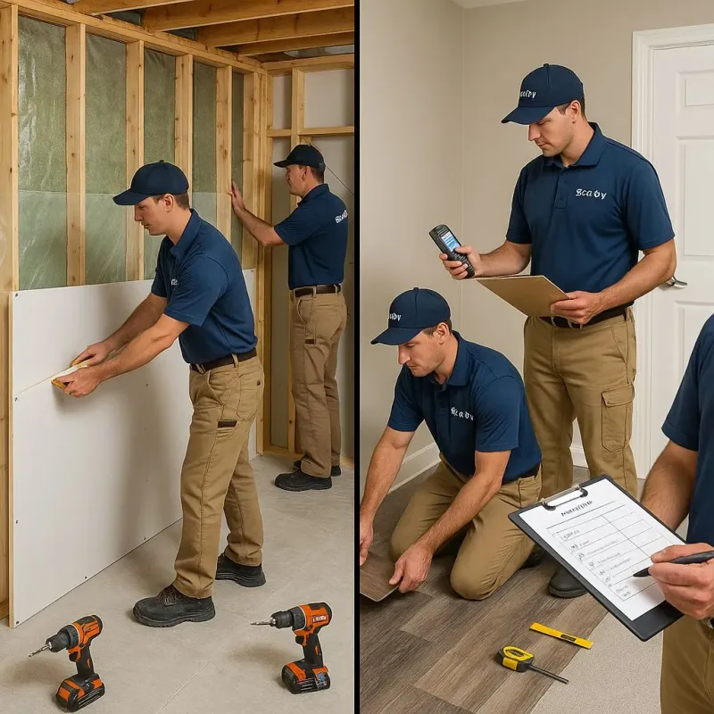Repairs and Reconstruction process in Clarksville, TX